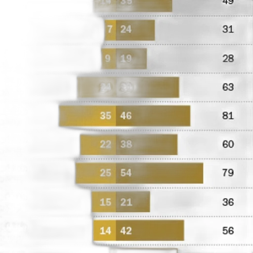 golden, bar, chart, titled transparent PNG cut-out