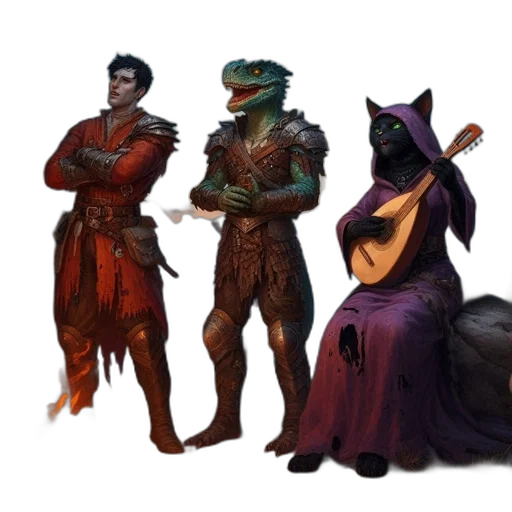dragon, staff, concept art, fantasy art transparent PNG cut-out