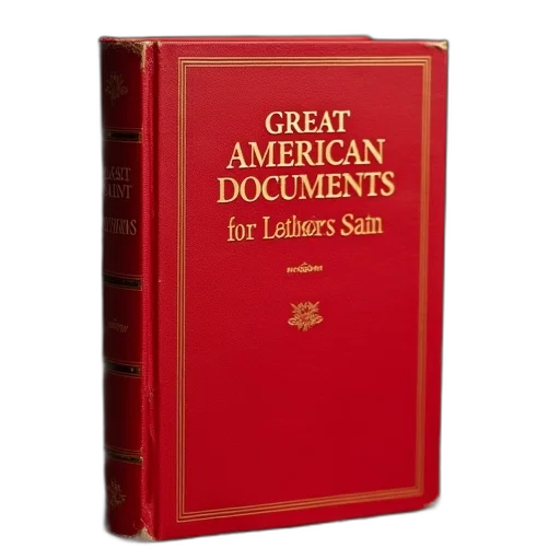 book, cover, red, title transparent PNG cut-out