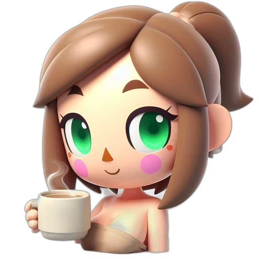 staff, 3d render, pixel art, concept art transparent PNG cut-out