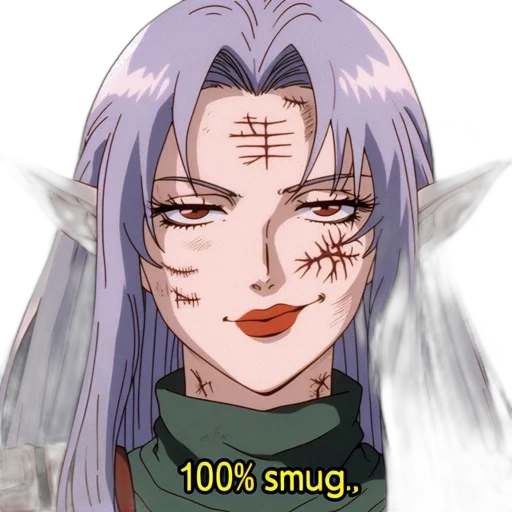 face, anime, vaporwave, concept art transparent PNG cut-out