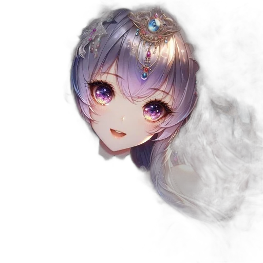 crown, face, dragon, staff transparent PNG cut-out
