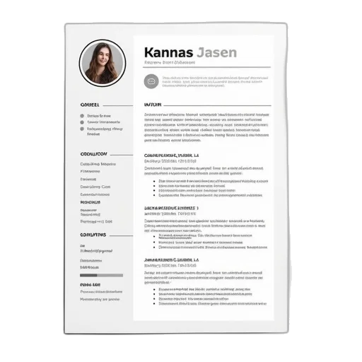 staff, professional, resume, template transparent PNG cut-out