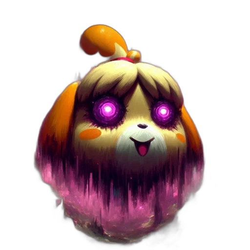 creature, staff, mask, animal transparent PNG cut-out