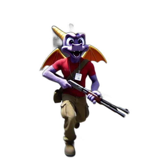 staff, weapon, animal, creature transparent PNG cut-out