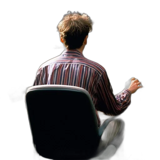furniture, staff, jacket, face transparent PNG cut-out