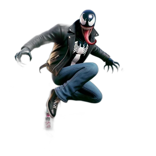 jacket, mask, concept art, 3d render transparent PNG cut-out