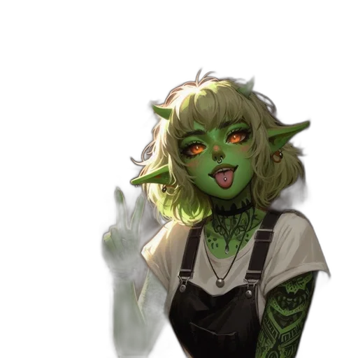staff, mask, face, creature transparent PNG cut-out