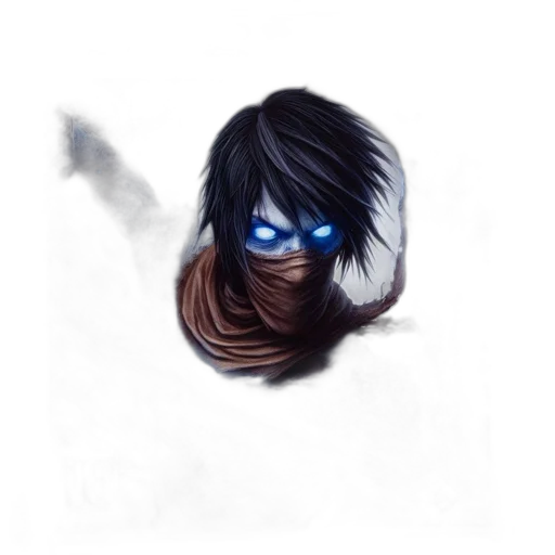 mask, face, hair, creature transparent PNG cut-out