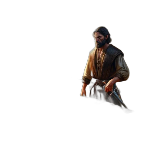 sword, weapon, staff, jacket transparent PNG cut-out
