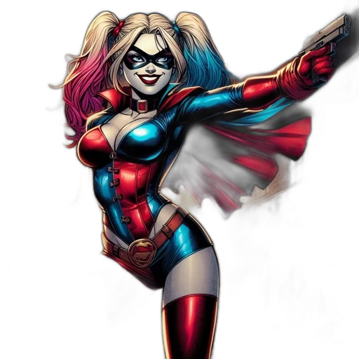 comic book art, concept art, cartoon, fantasy art transparent PNG cut-out