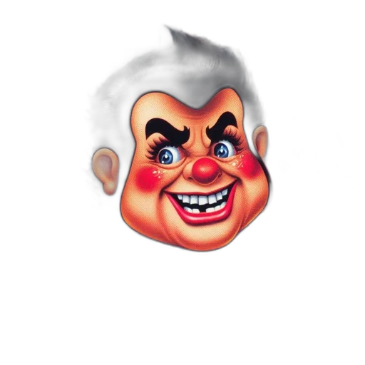 face, mask, 3d render, concept art transparent PNG cut-out