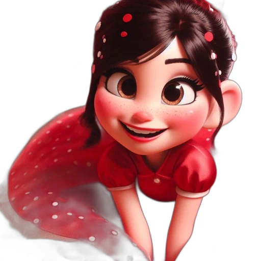 dress, face, crown, photorealistic transparent PNG cut-out