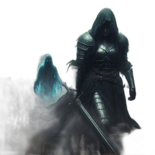 sword, mask, weapon, concept art transparent PNG cut-out