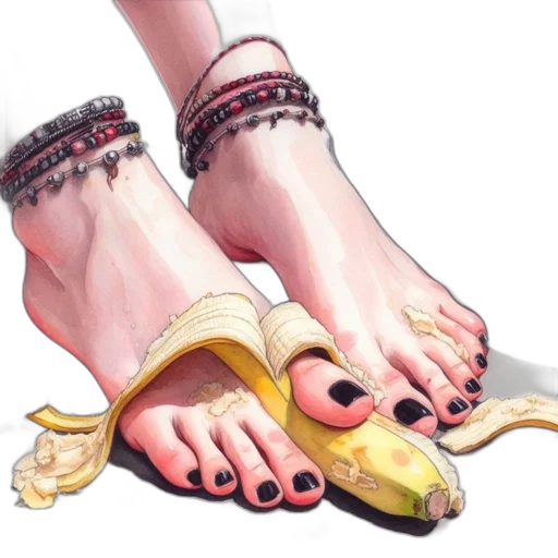 shoes, jewelry, photorealistic, watercolor transparent PNG cut-out