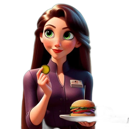 food, staff, dress, cartoon transparent PNG cut-out
