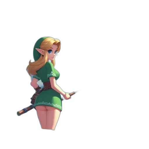weapon, sword, staff, dress transparent PNG cut-out