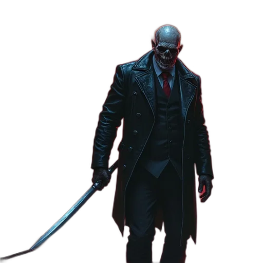 staff, weapon, jacket, concept art transparent PNG cut-out