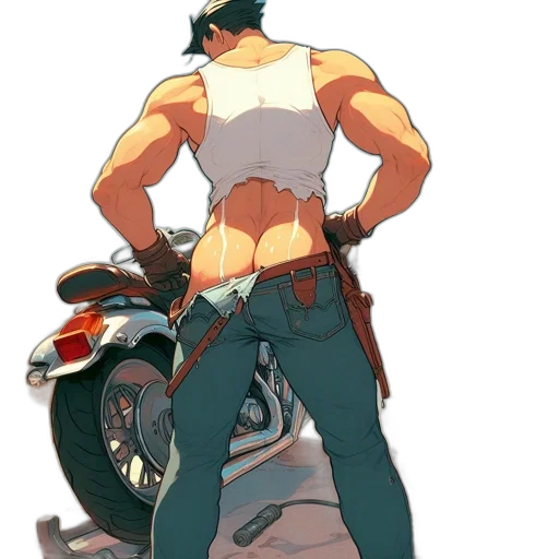 jacket, weapon, concept art, watercolor transparent PNG cut-out