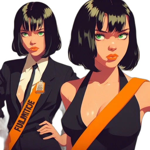 concept art, comic book art, cyberpunk, fantasy art transparent PNG cut-out