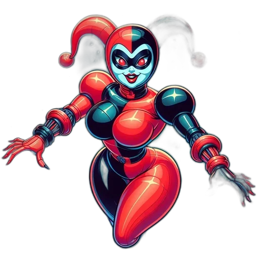 robot, concept art, comic book art, 3d render transparent PNG cut-out