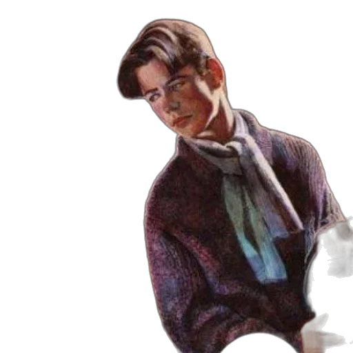 jacket, staff, face, robot transparent PNG cut-out