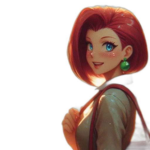 face, jacket, staff, dress transparent PNG cut-out