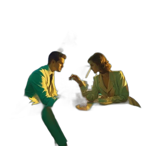 jacket, 3d render, concept art, vaporwave transparent PNG cut-out