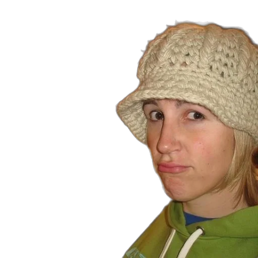 hat, staff, face, jacket transparent PNG cut-out