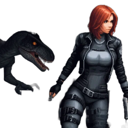 creature, concept art, pixel art, fantasy art transparent PNG cut-out