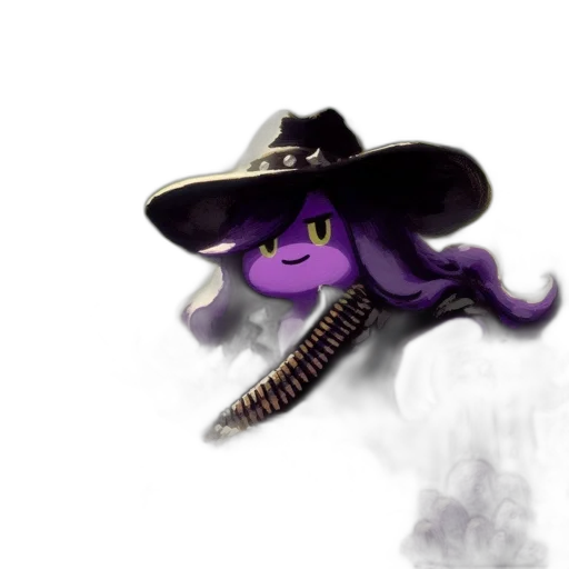 hat, staff, mask, dragon transparent PNG cut-out