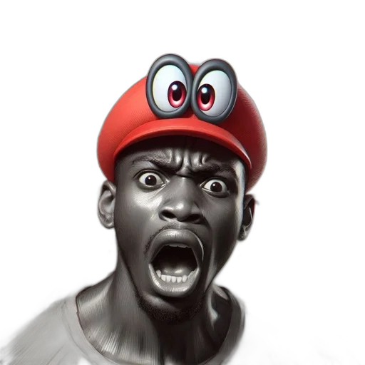 face, hat, mask, creature transparent PNG cut-out