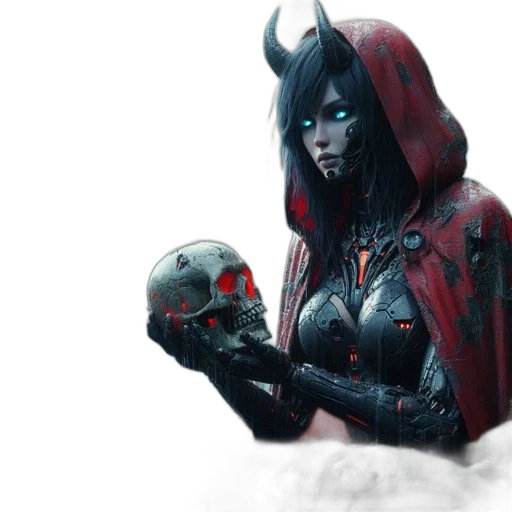 mask, concept art, fantasy art, comic book art transparent PNG cut-out