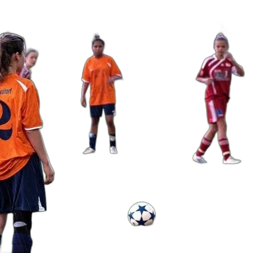 soccer, game, being, played transparent PNG cut-out