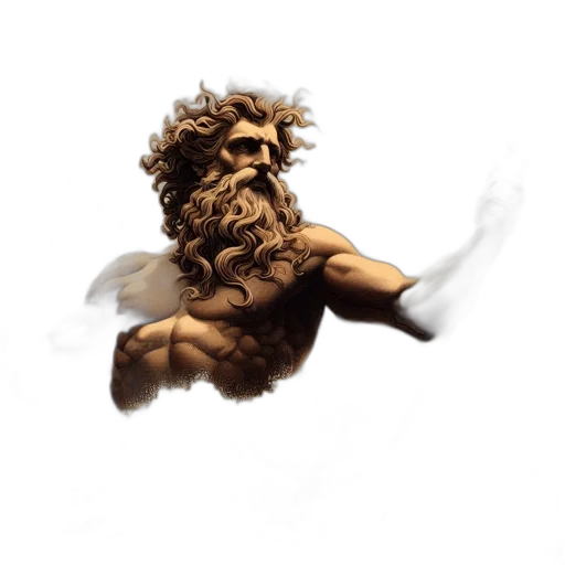 hair, creature, dragon, staff transparent PNG cut-out