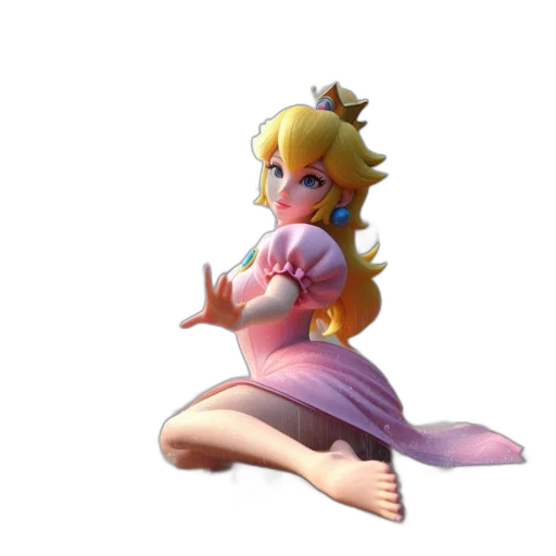 dress, crown, weapon, staff transparent PNG cut-out