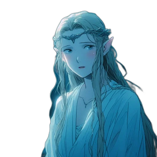 crown, dragon, staff, fantasy art transparent PNG cut-out