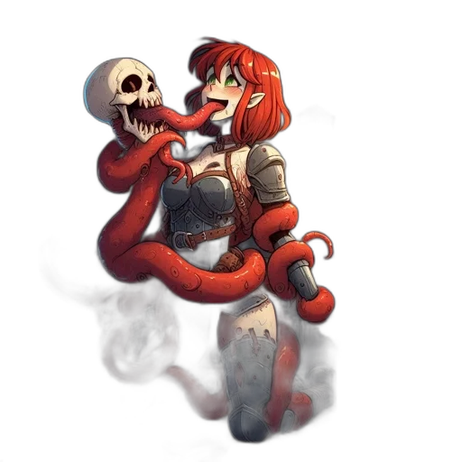 staff, weapon, robot, creature transparent PNG cut-out