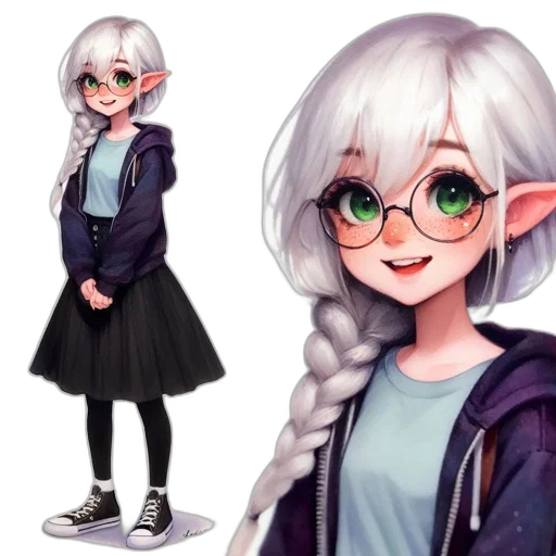 fantasy art, concept art, pixel art, anime transparent PNG cut-out