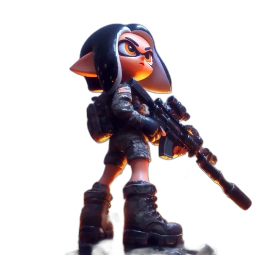 weapon, staff, 3d render, concept art transparent PNG cut-out
