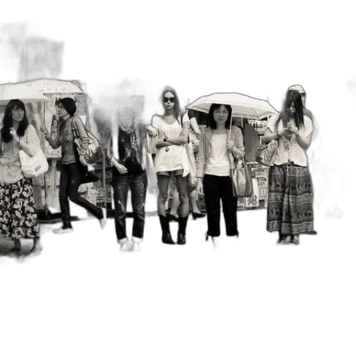 staff, umbrella, concept art, photorealistic transparent PNG cut-out