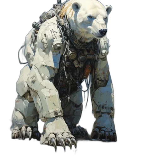 animal, robot, creature, weapon transparent PNG cut-out