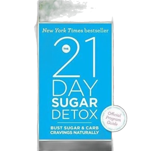 21-day, sugar, detox, book transparent PNG cut-out