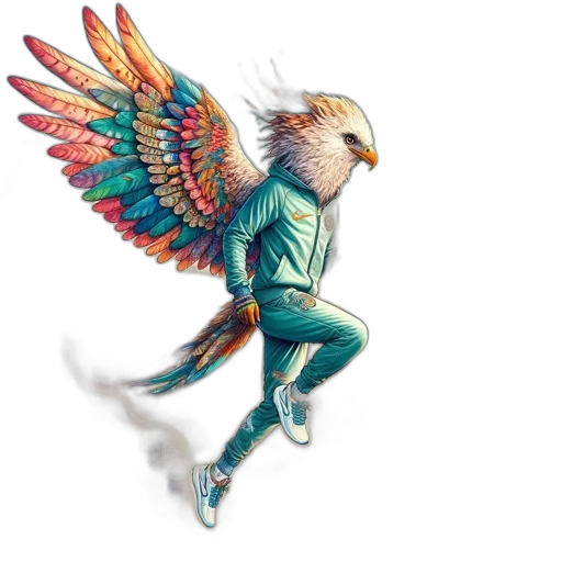 jacket, creature, concept art, fantasy art transparent PNG cut-out