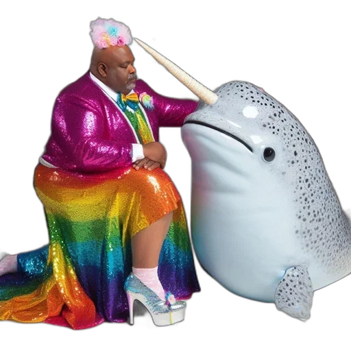umbrella, animal, creature, staff transparent PNG cut-out