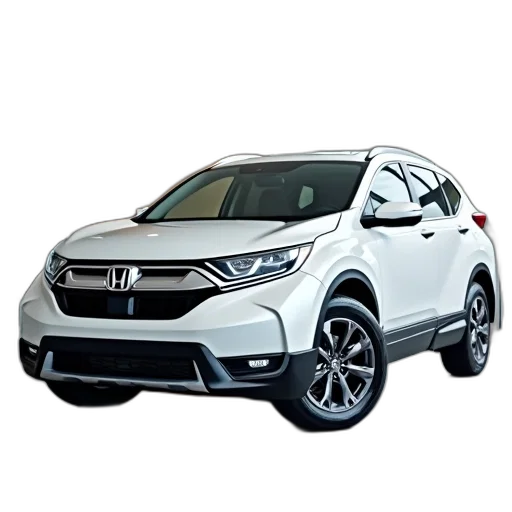 car, white, 2019, honda transparent PNG cut-out