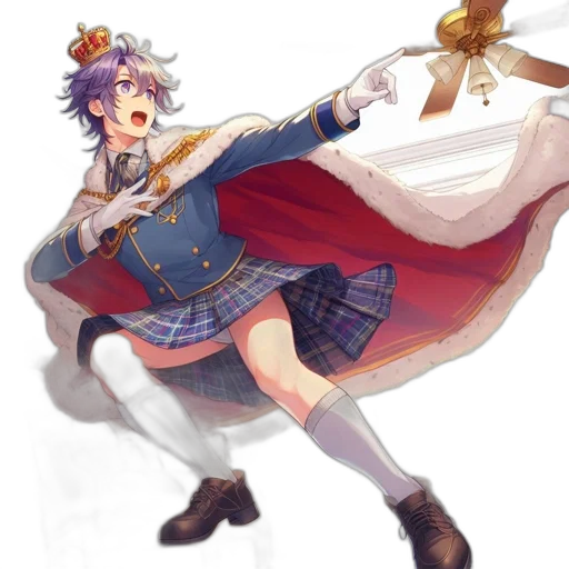 sword, staff, weapon, crown transparent PNG cut-out