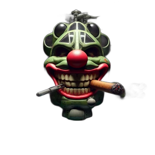 mask, staff, creature, face transparent PNG cut-out