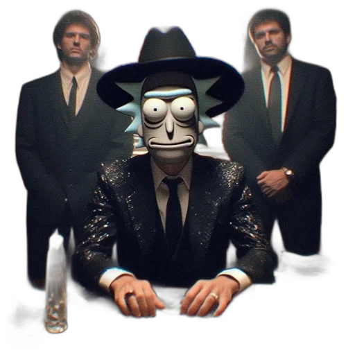 mask, robot, staff, jacket transparent PNG cut-out