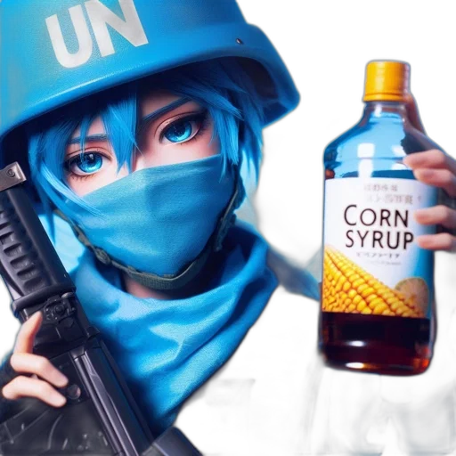 weapon, bottle, food, cyberpunk transparent PNG cut-out